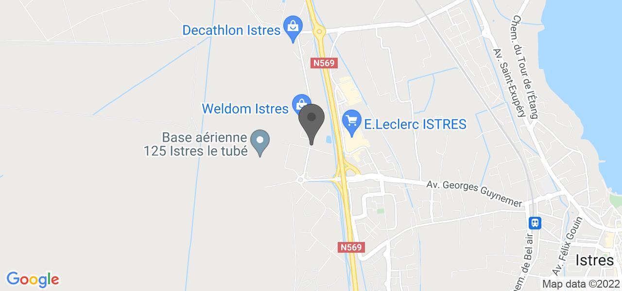แผนที่การเดินทาง — O Bout d'Istres