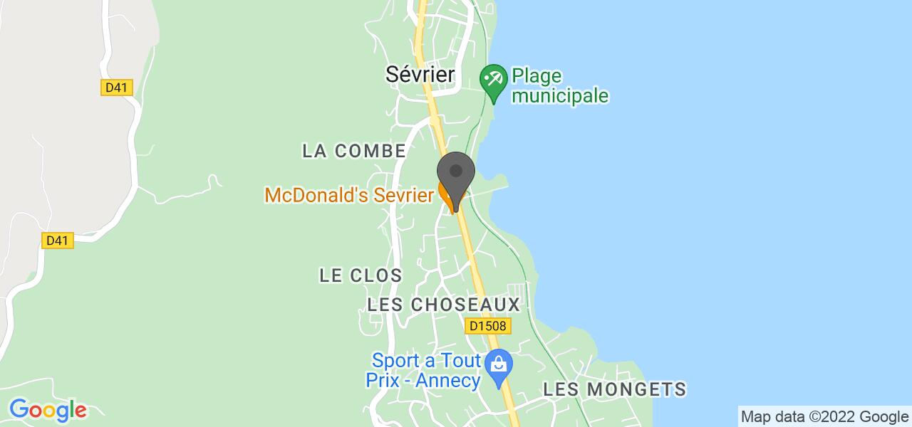 Plan d'accès — McDonald's