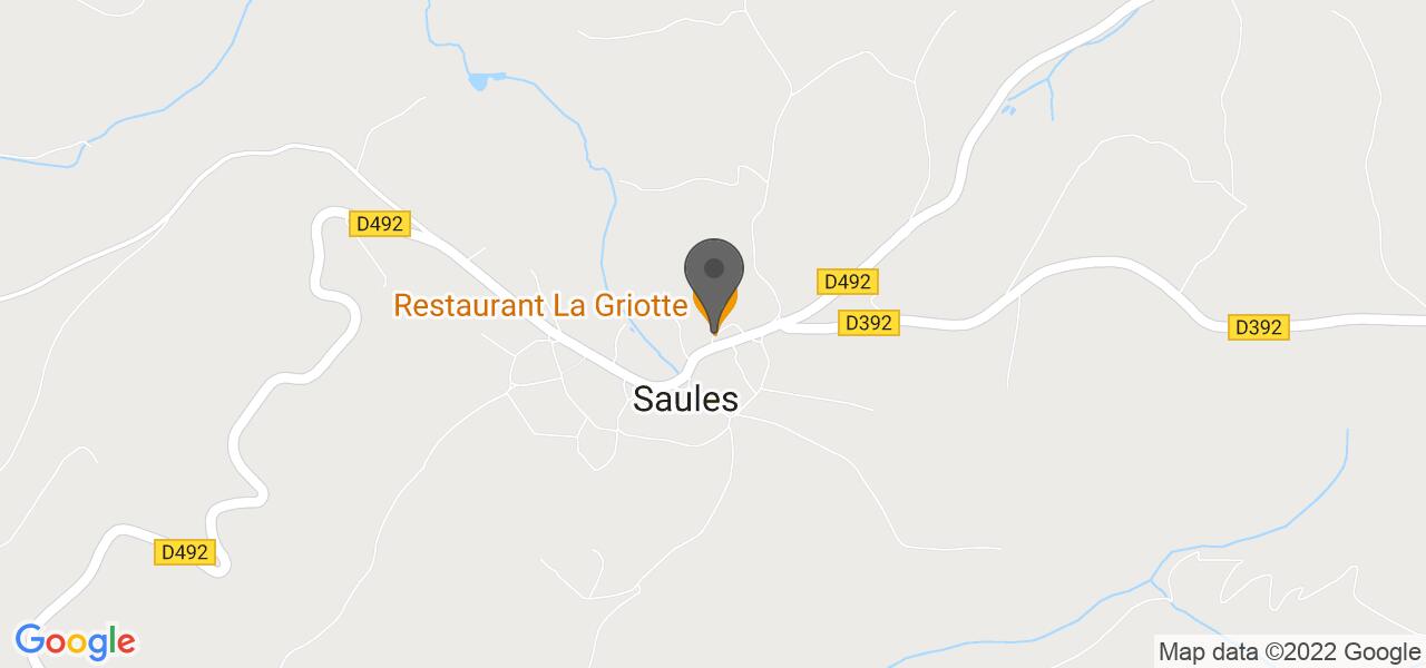 Plan d'accès — La Griotte