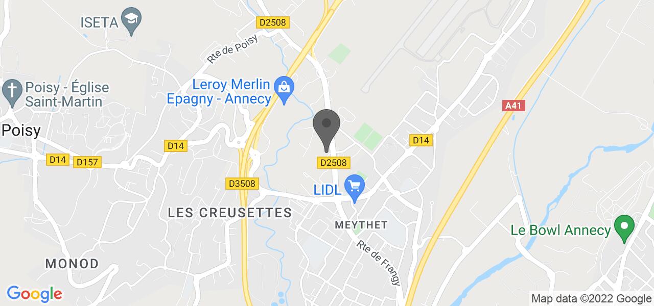 Plan d'accès — Le Ché