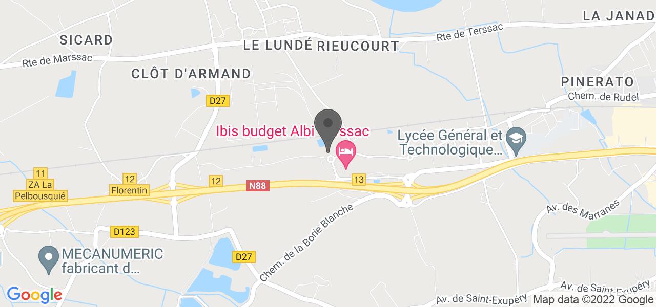 Plan d'accès — La Garance