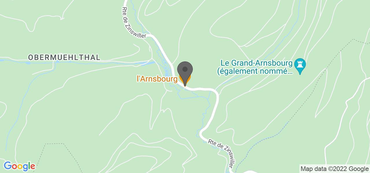 Routekaart — l'Arnsbourg
