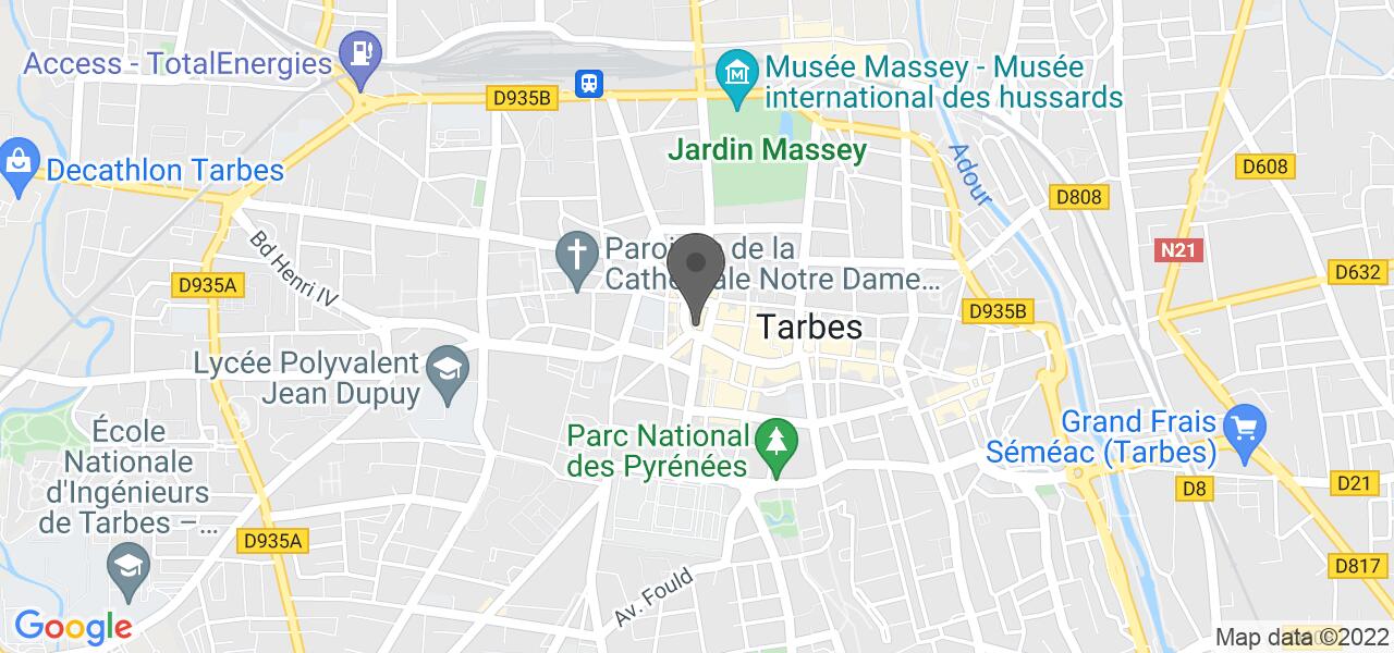 Plan d'accès — Chez Marcel