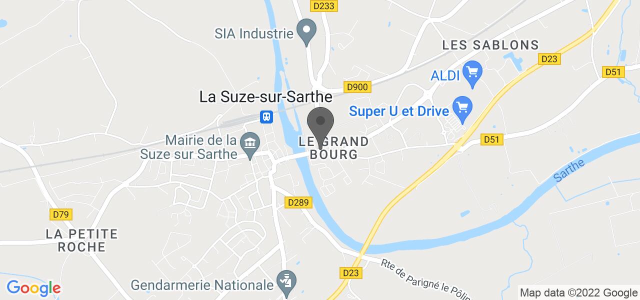 Plan d'accès — Ben et Suzette
