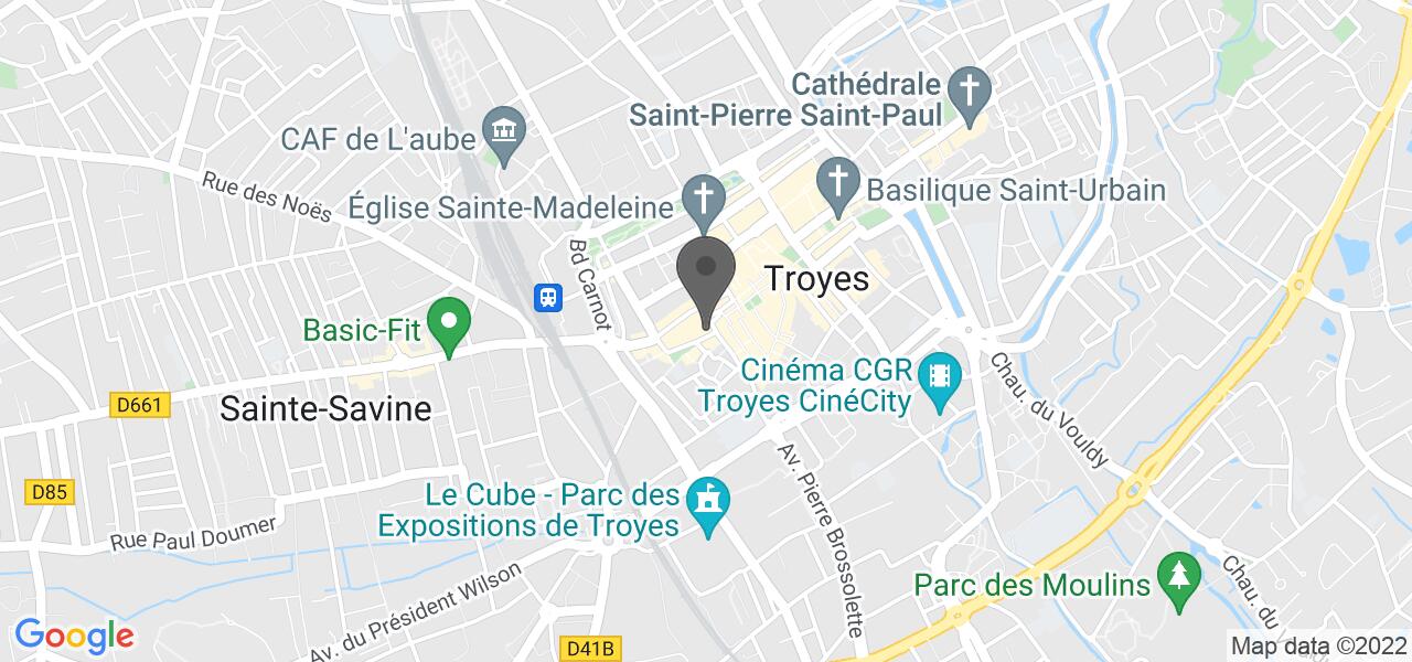 アクセスマップ — Aux Crieurs de Vin