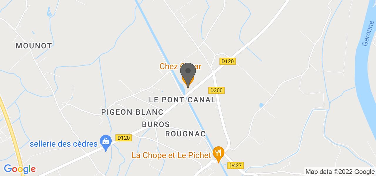 Plan d'accès — Chez Oscar