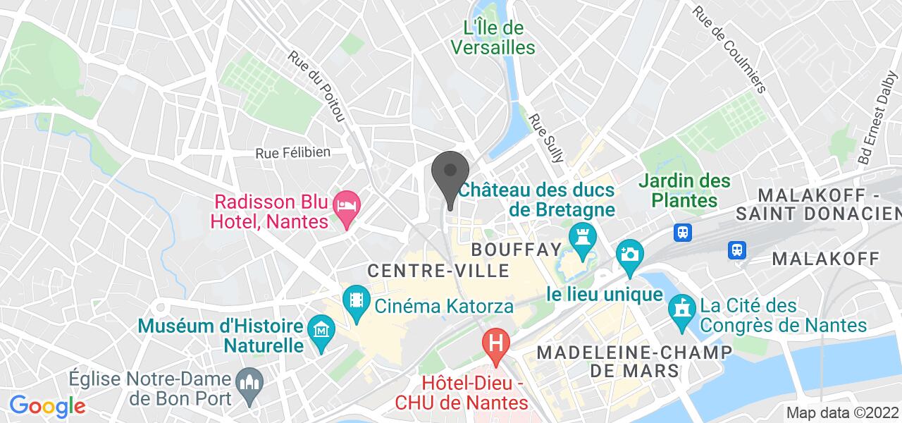 Plan d'accès — Le Coq en Pâte
