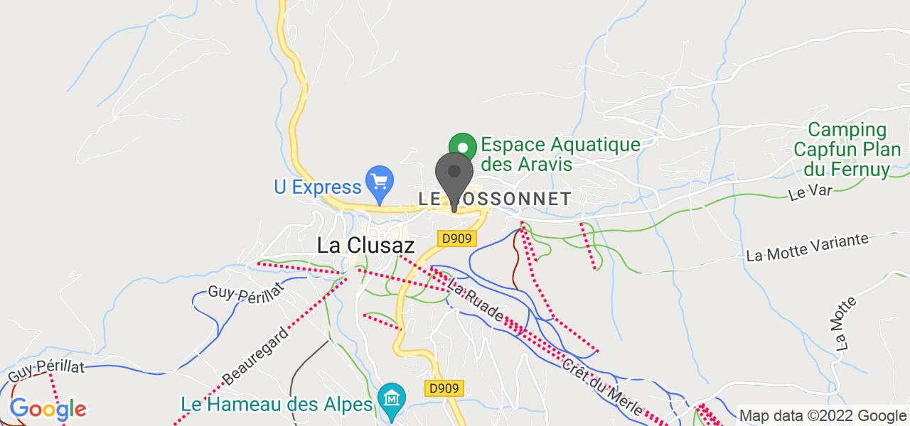 Anfahrtsplan — L'Écuelle