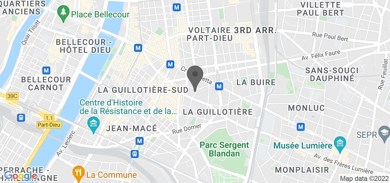Plan d'accès — Le Palais des Tajines et des Couscous