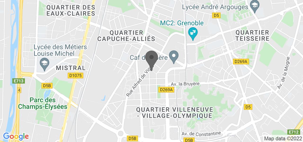 Anfahrtsplan — Café Voisin(e)s
