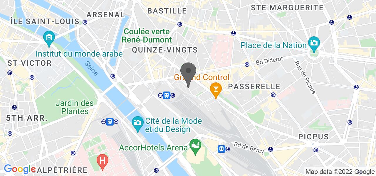 Mappa di accesso — The Madison Coffee