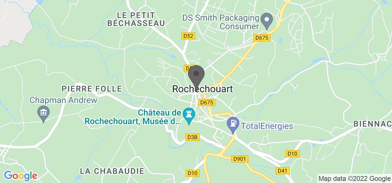 Mapa de acceso — HÔTEL DE FRANCE