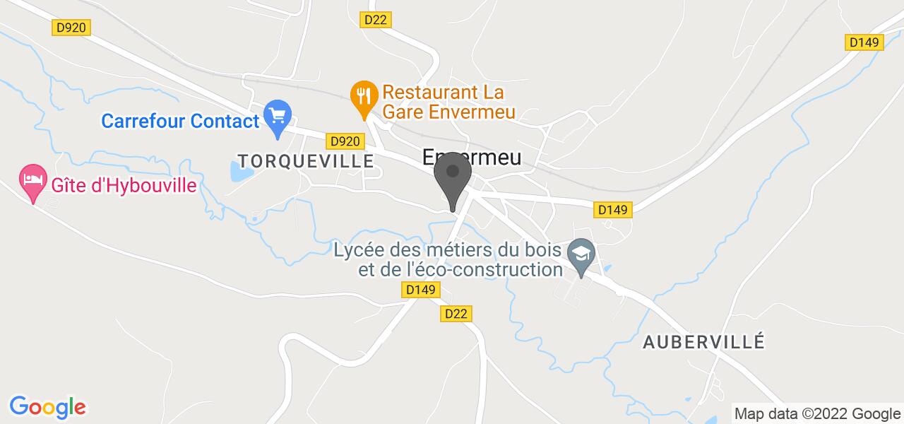 交通地图 — Les Caves Normandes