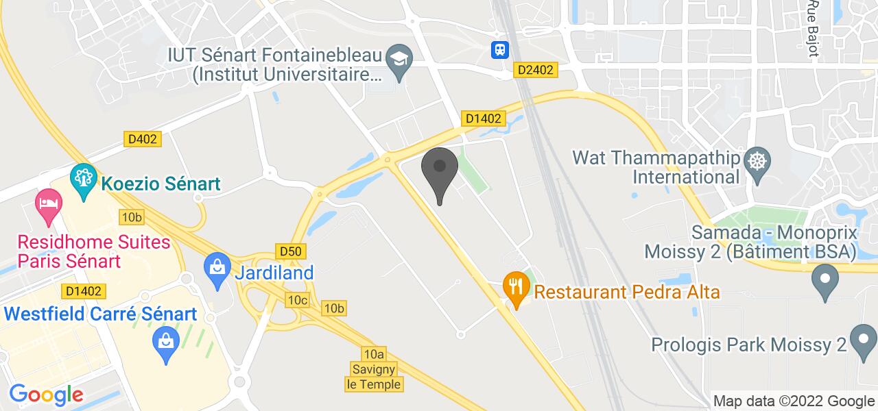 Plan d'accès — La Pataterie Moissy Cramayel