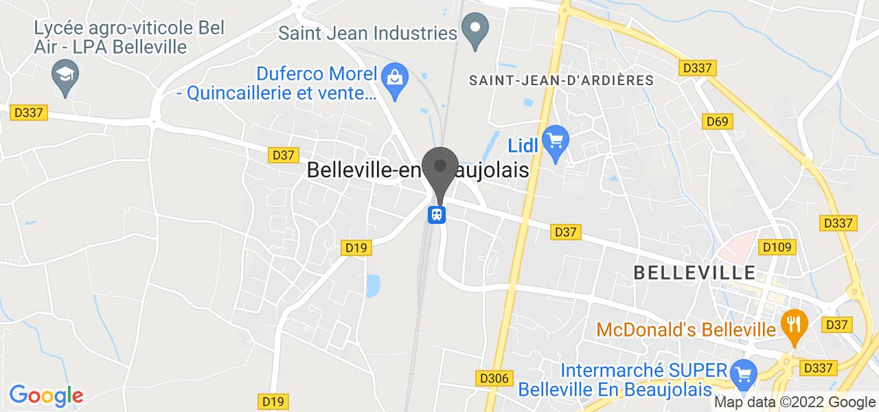 Anfahrtsplan — Buffet de la Gare