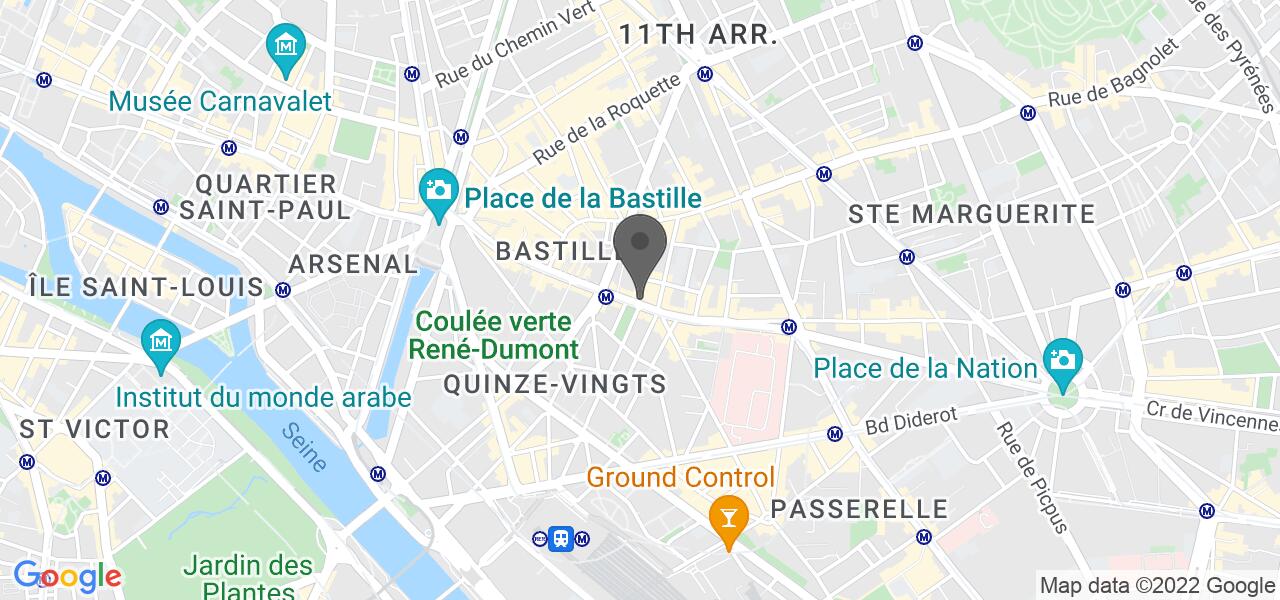 Plan d'accès — East Mamma