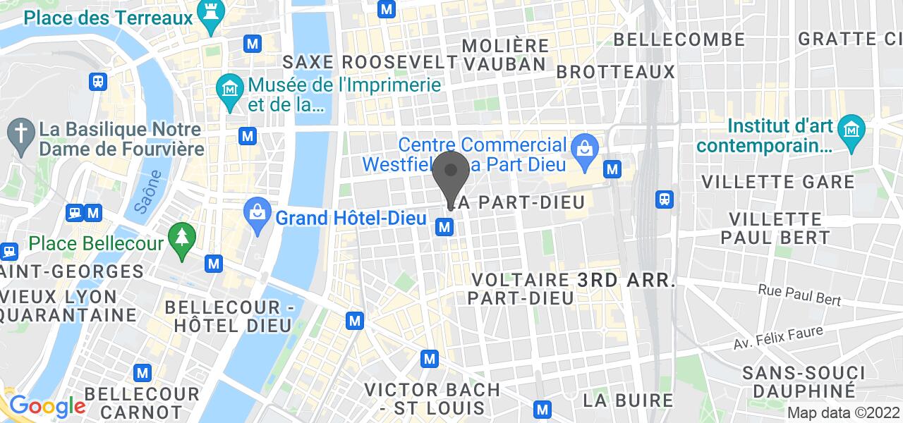 Plan d'accès — Brasserie de la Bourse du Travail