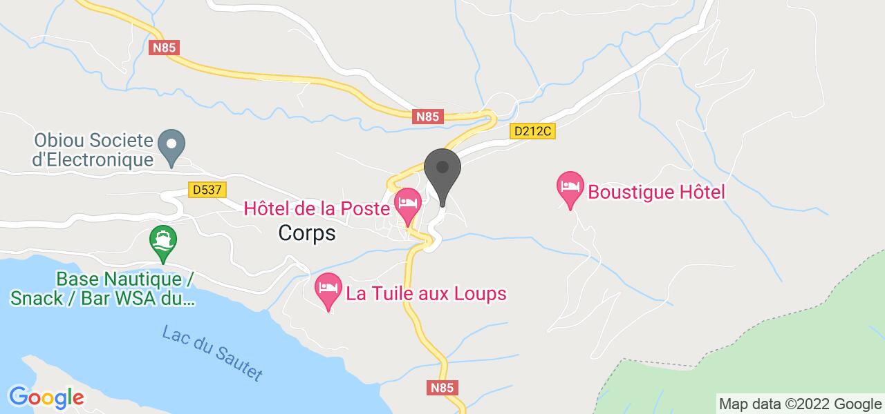 Mappa di accesso — Eric Jambon