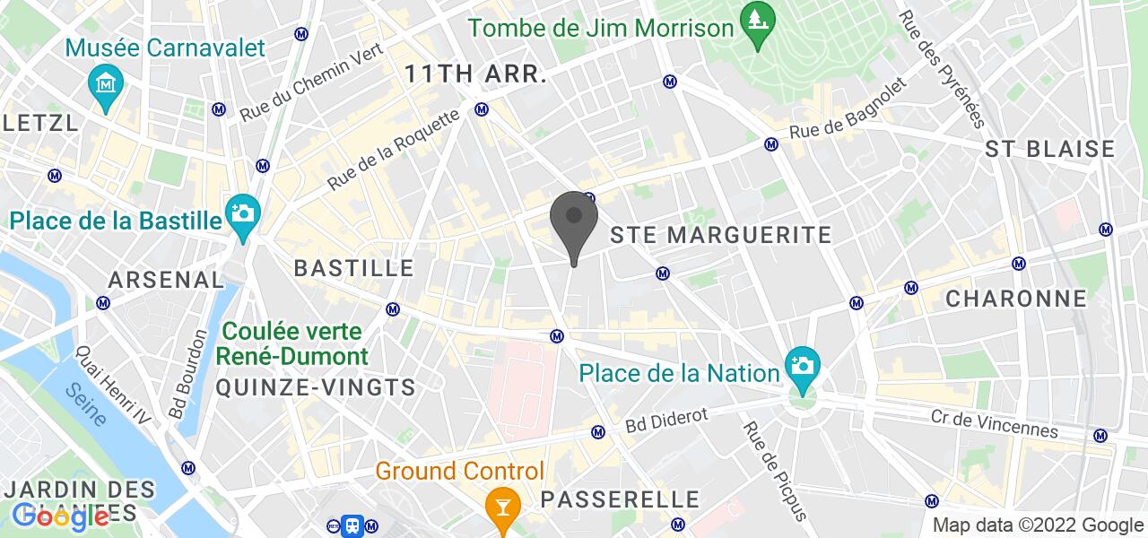 Plan d'accès — Bistrot Paul Bert