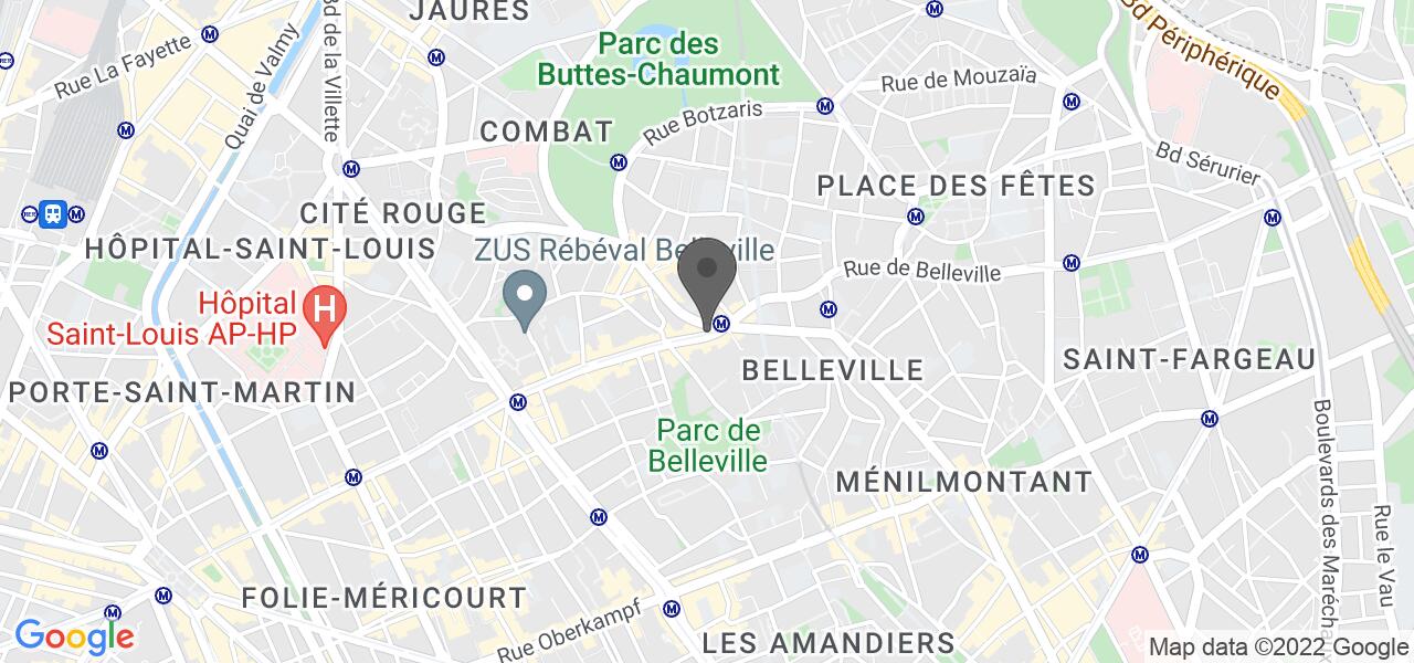Plan d'accès — L'Atelier Libanais