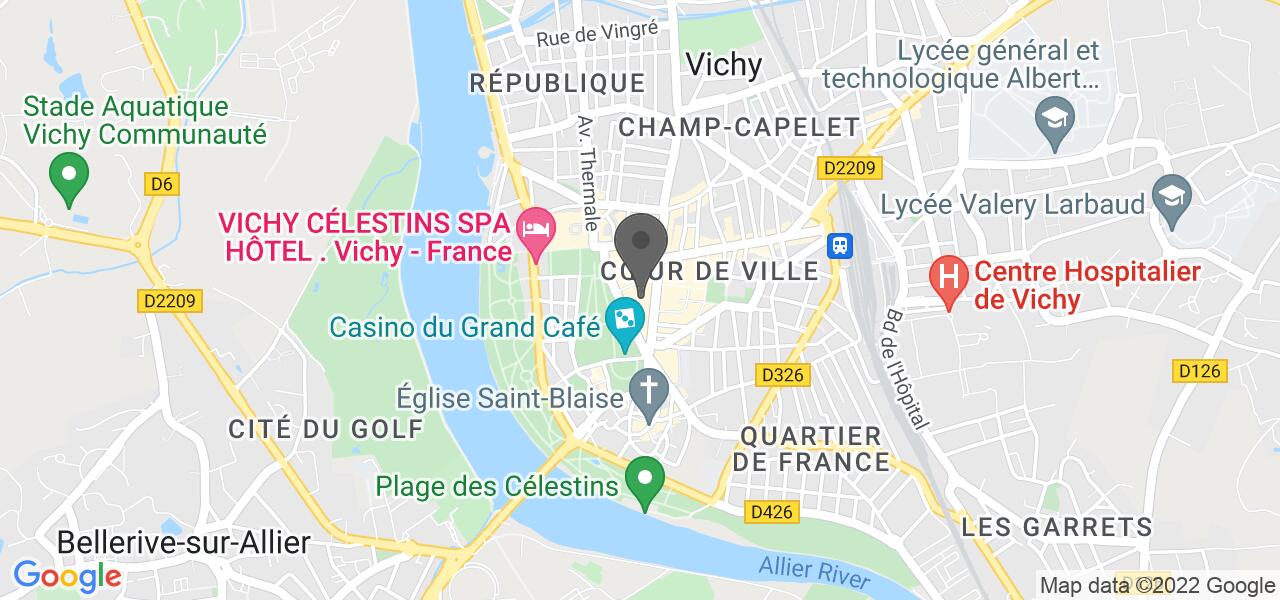 Plan d'accès — La Table d'Antoine
