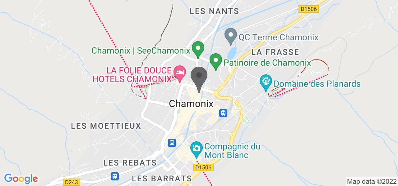 Plan d'accès — Galerie Café des Aiguilles