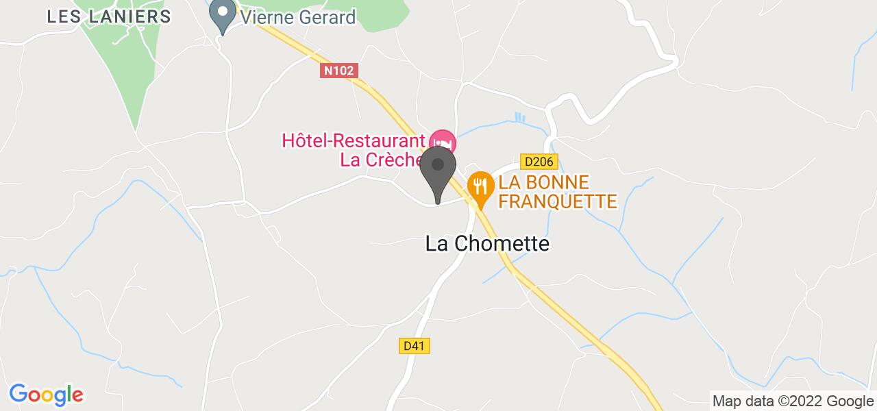 Plan d'accès — La Crèche
