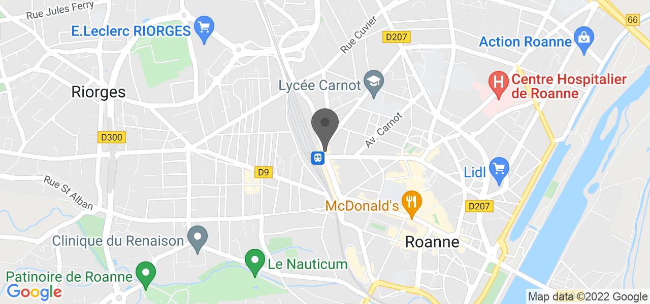 Plan d'accès — Le Central
