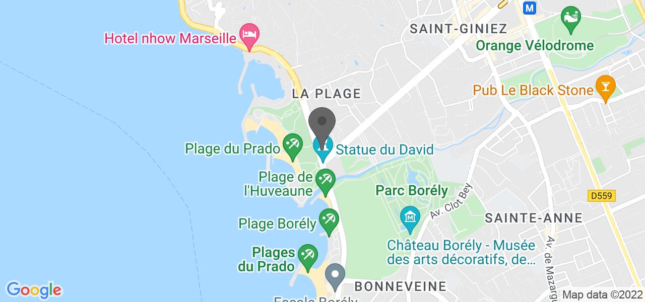 Plan d'accès — Le David Brasserie