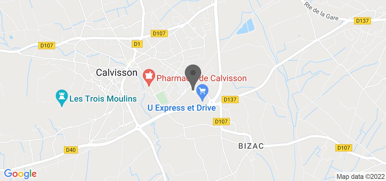 Mappa di accesso — La table des Marchands