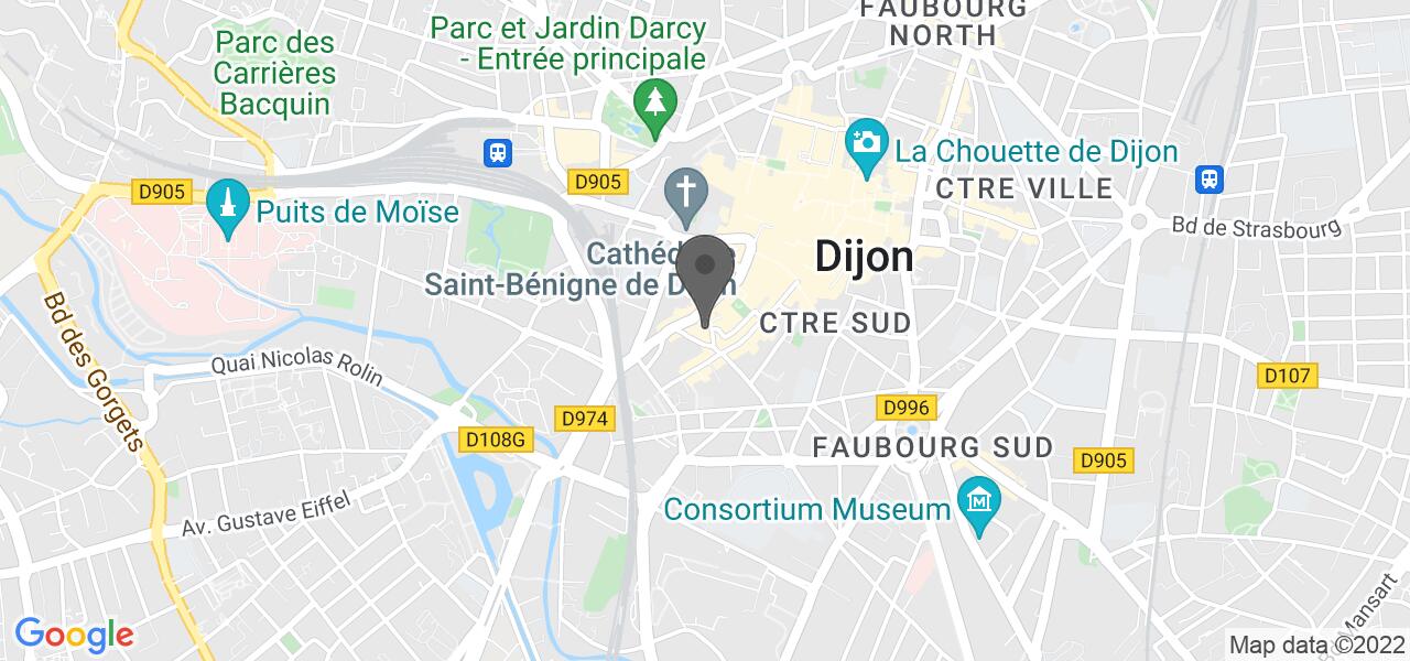 Mapa de acceso — L'Emile Brochettes