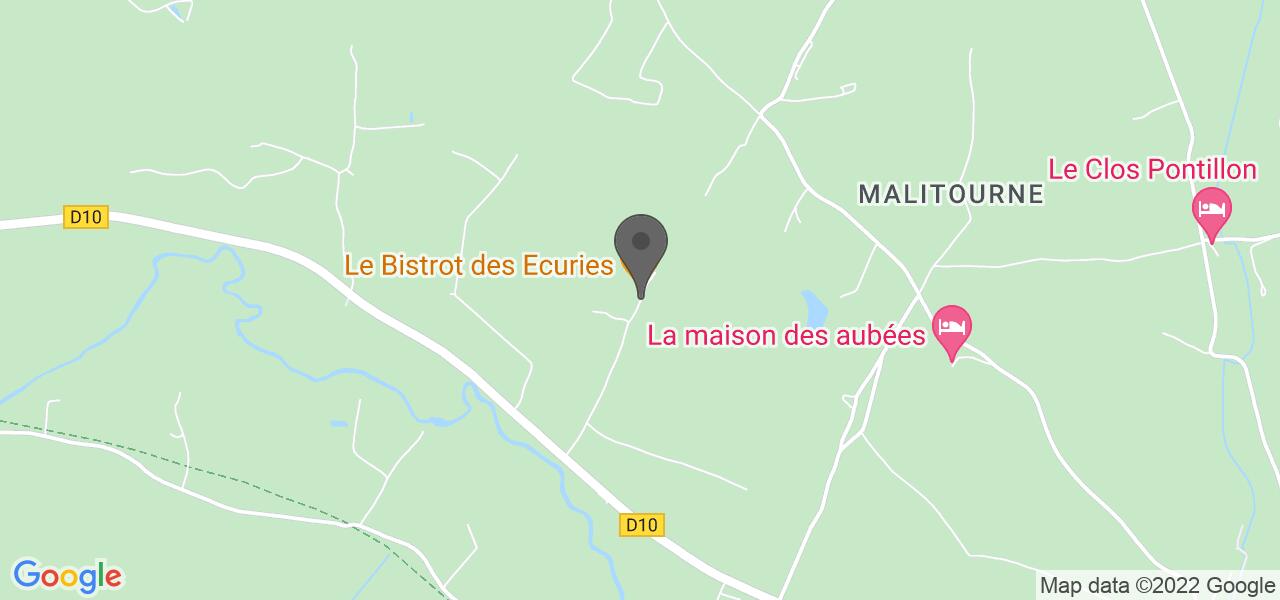 Plan d'accès — Le Bistrot des Écuries