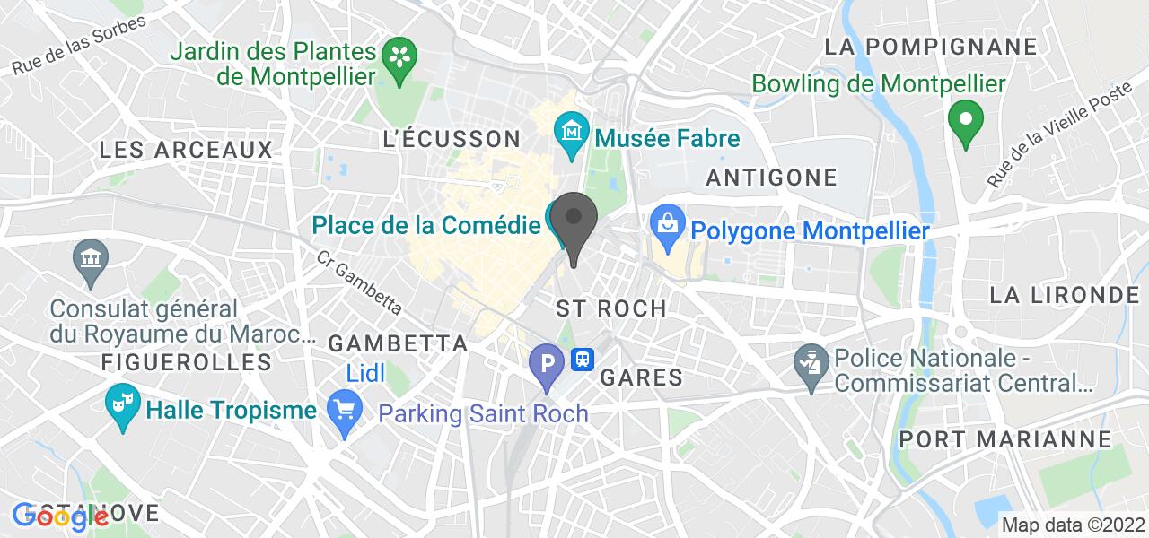 Mapa de acesso — L'Entrecôte