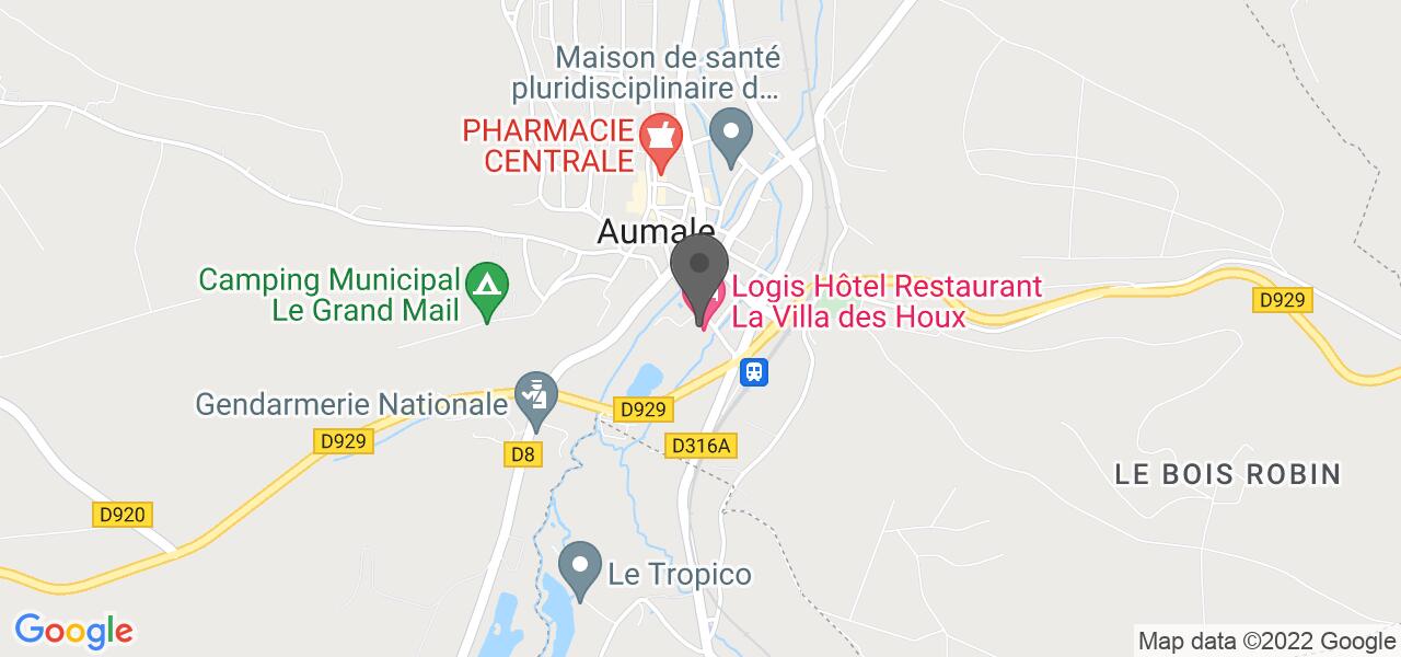 交通地图 — La villa des houx