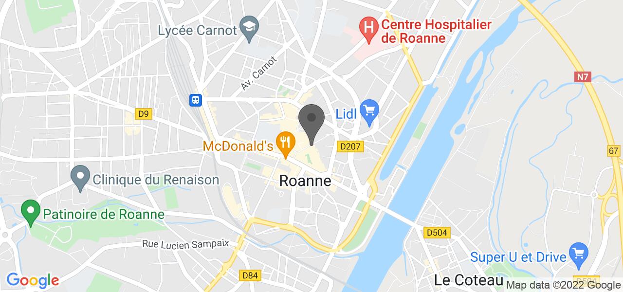 Plan d'accès — Le Tourdion