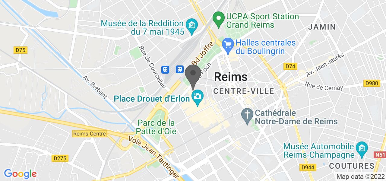 Plan d'accès — Le Grand Café