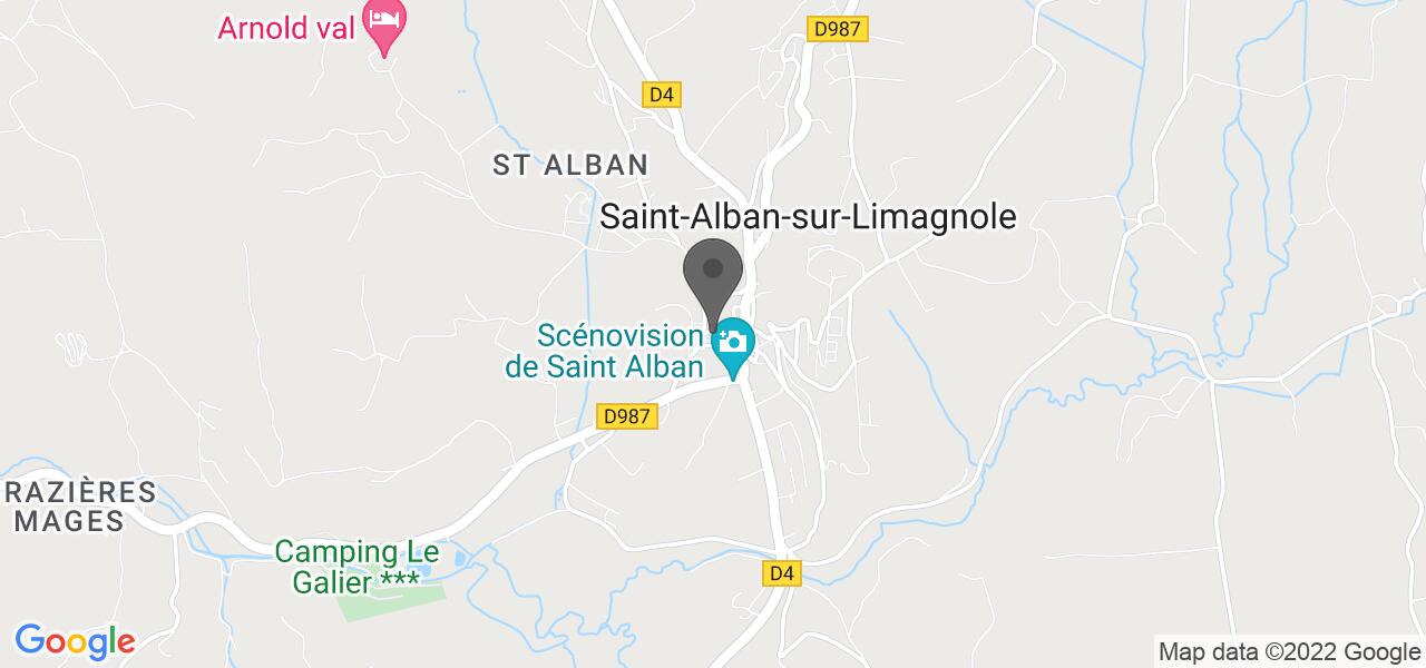 Access map — Auberge Saint Jacques