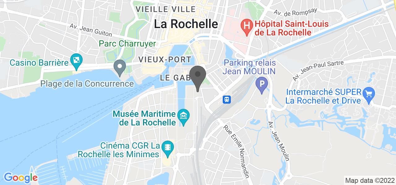 Plan d'accès — Hotel Mercure La Rochelle Vieux Port Sud