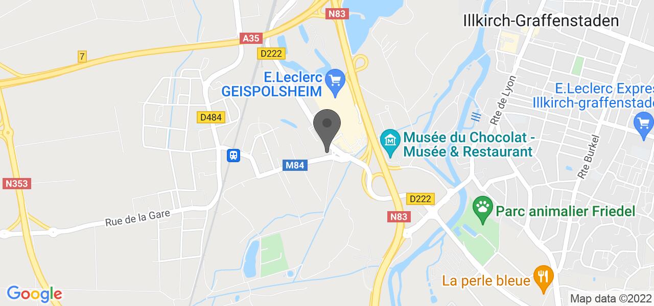 Plan d'accès — Wok'n grill