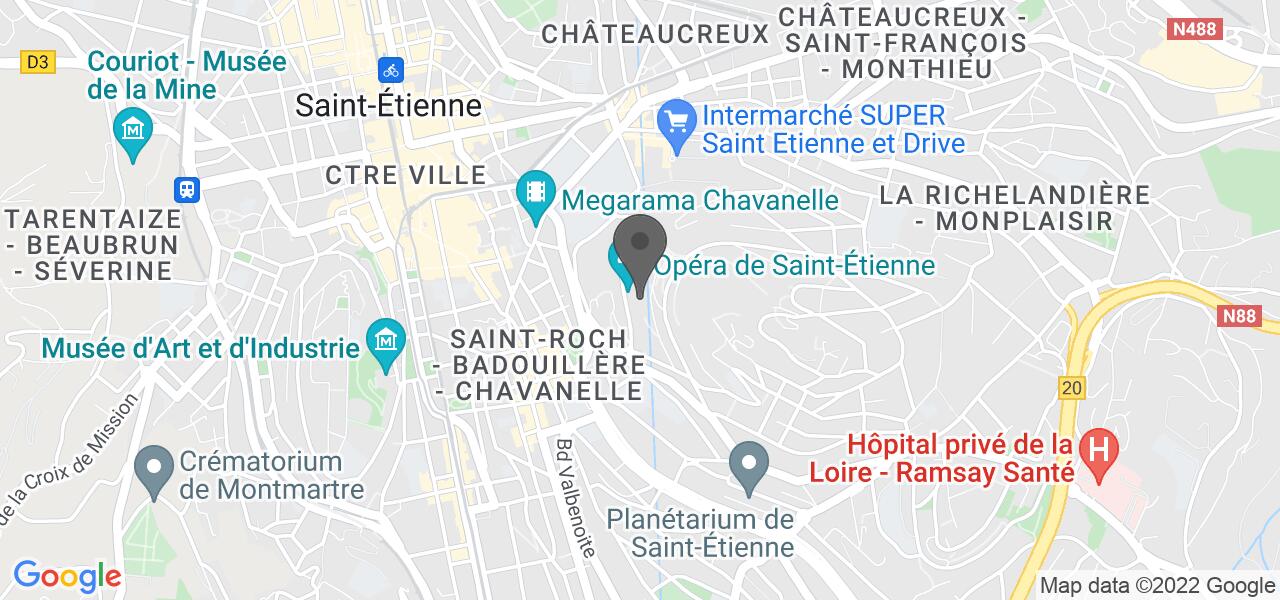 Plan d'accès — LE CERCLE