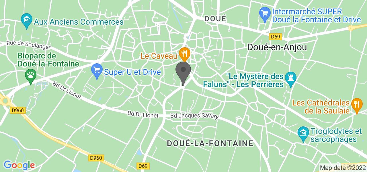 Plan d'accès — Une Frite Une Fois