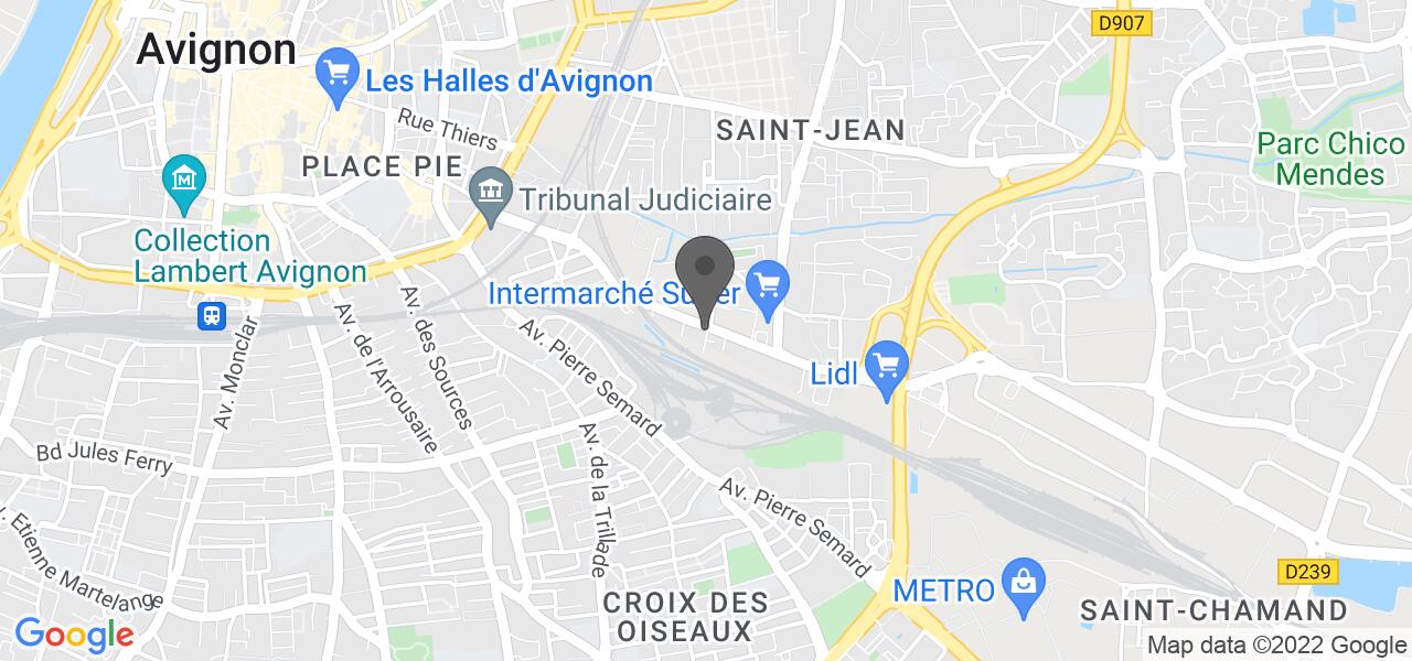 Plan d'accès — Le Nil