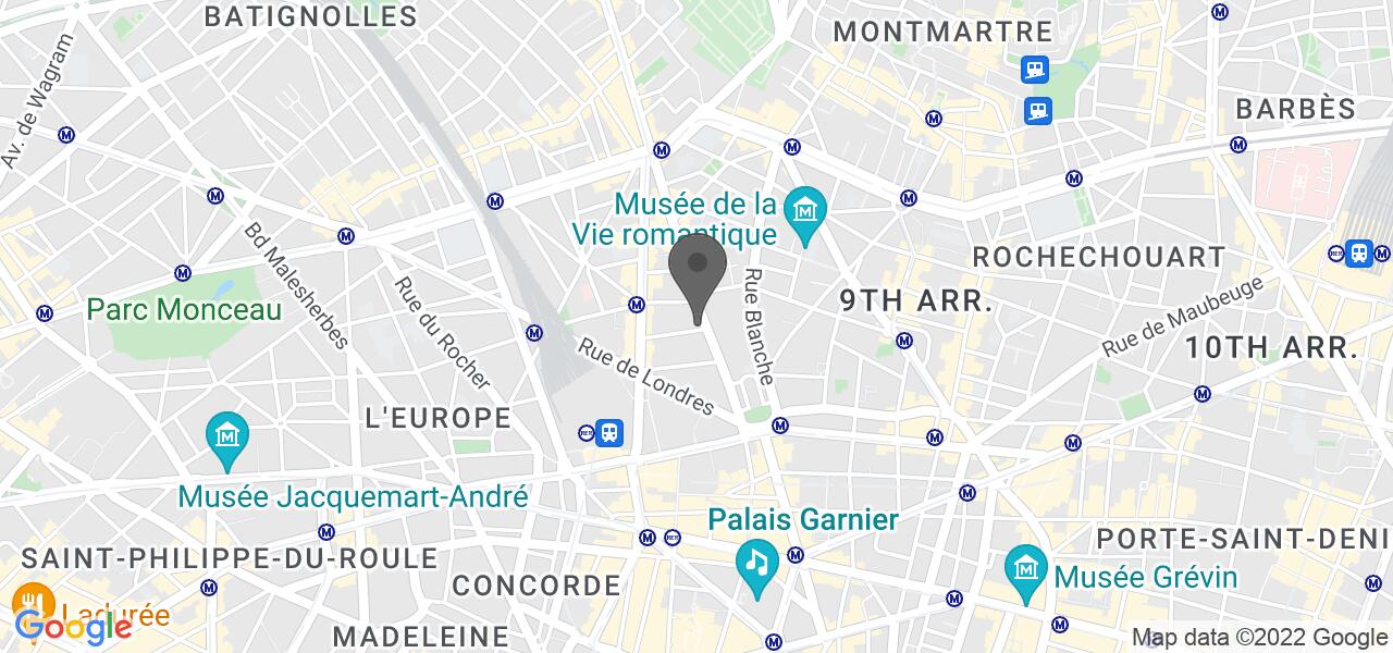Plan d'accès — Lucette fait des crêpes