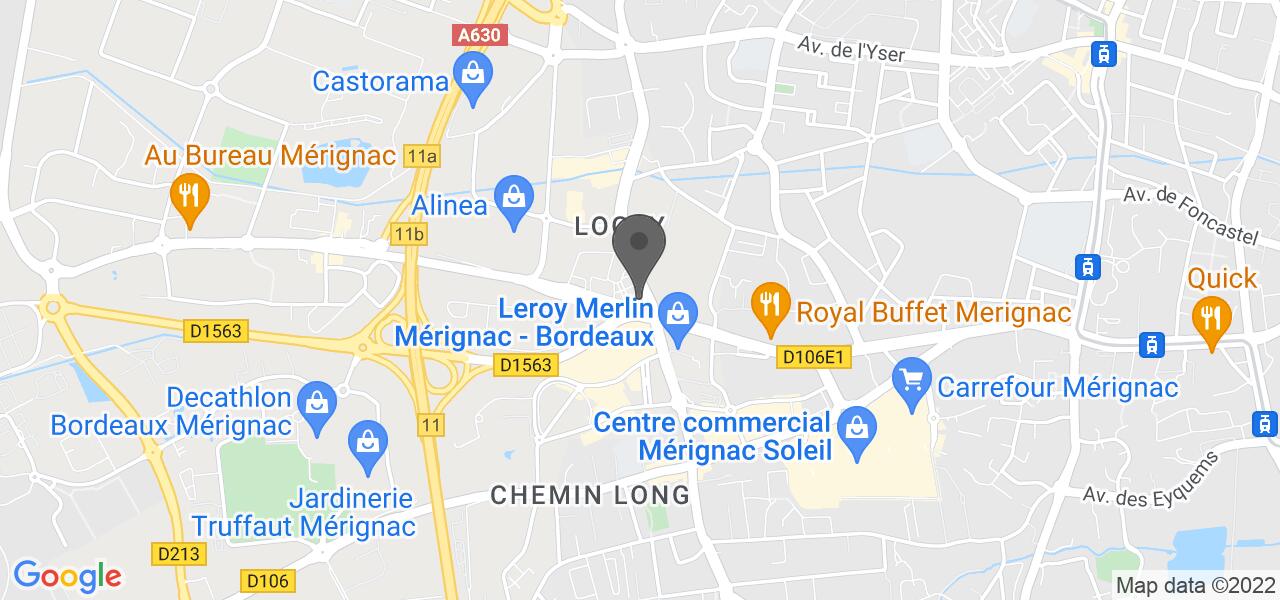 Plan d'accès — Burger King