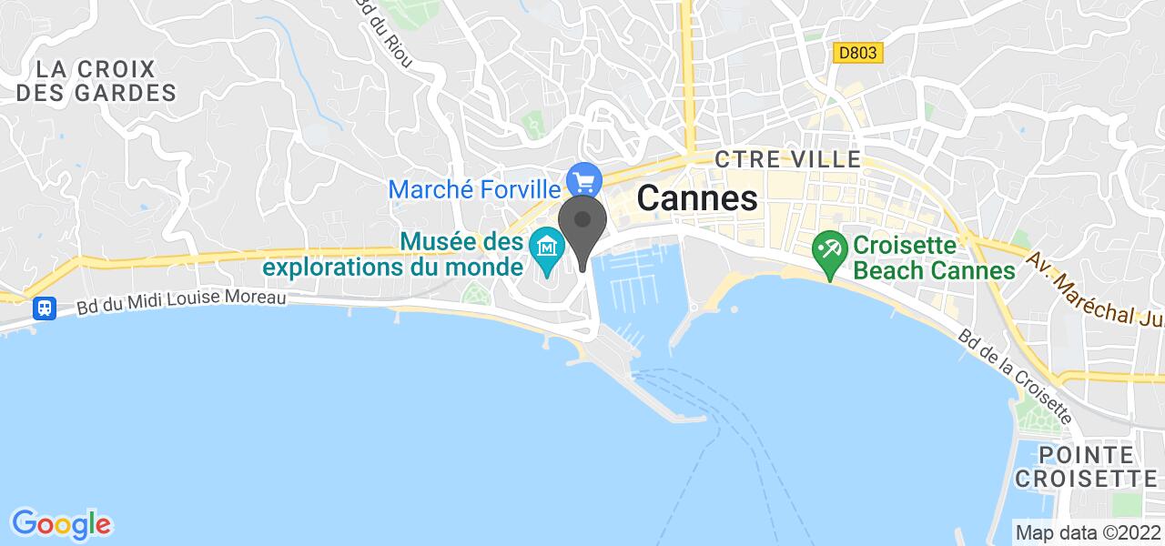Plan d'accès — L'Assiette Provençale