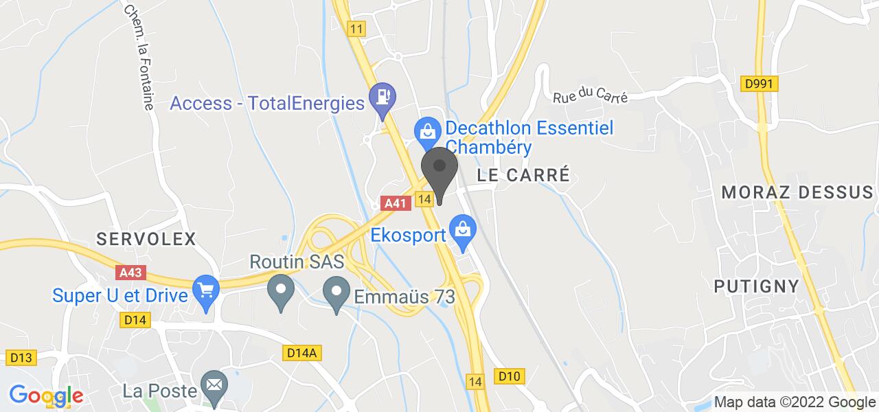 แผนที่การเดินทาง — Le Bistrot Gourmand