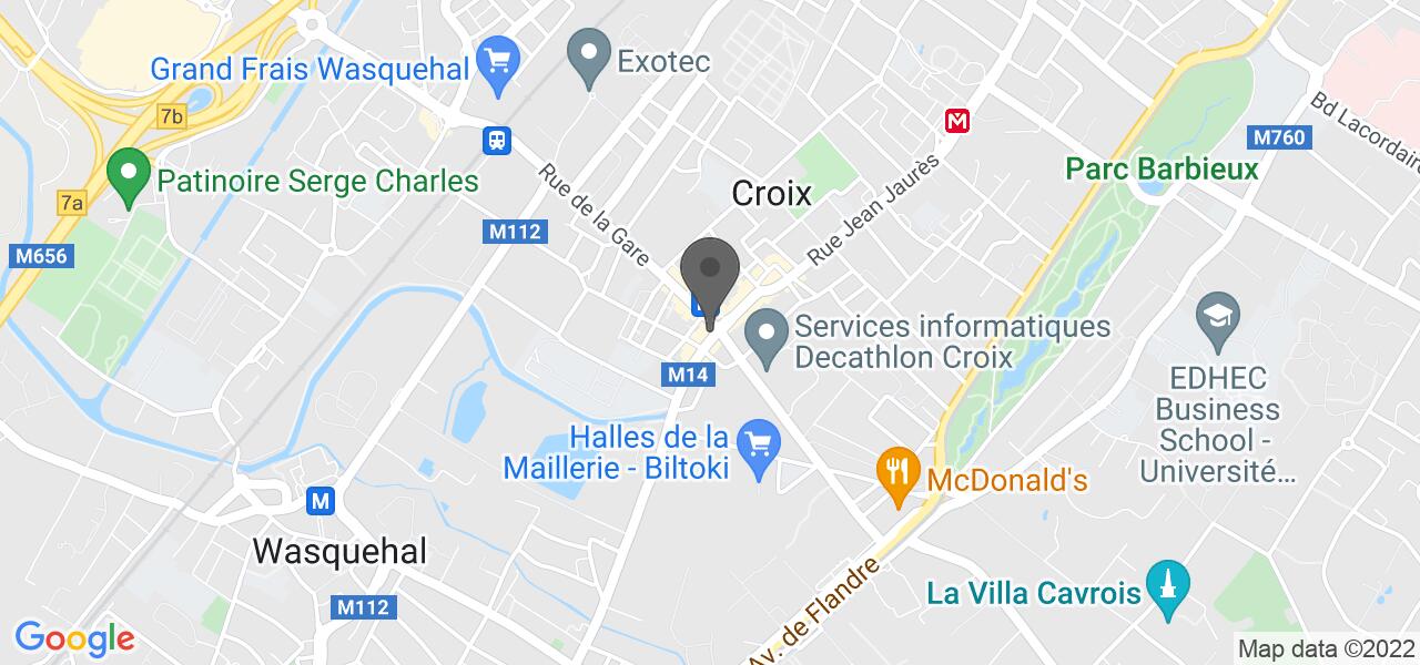 Plan d'accès — Au 52
