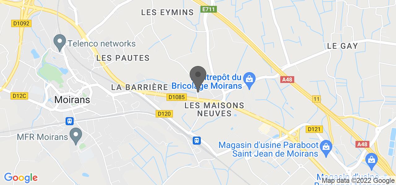 Access map — Le Grillon