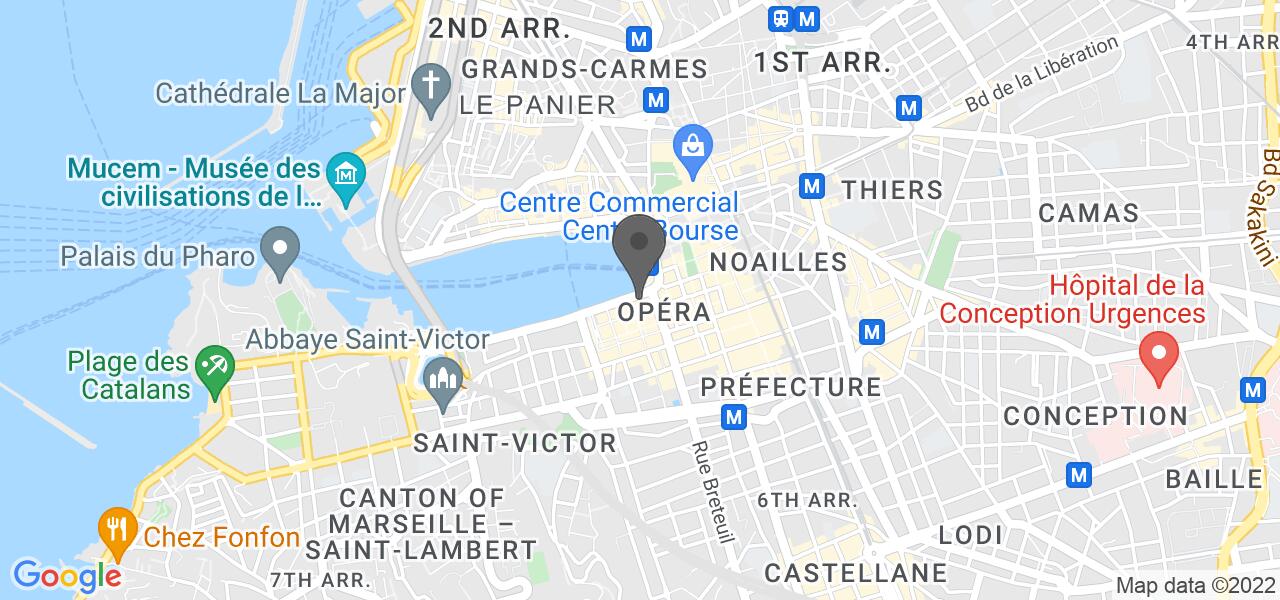 交通地图 — Le Marseillais