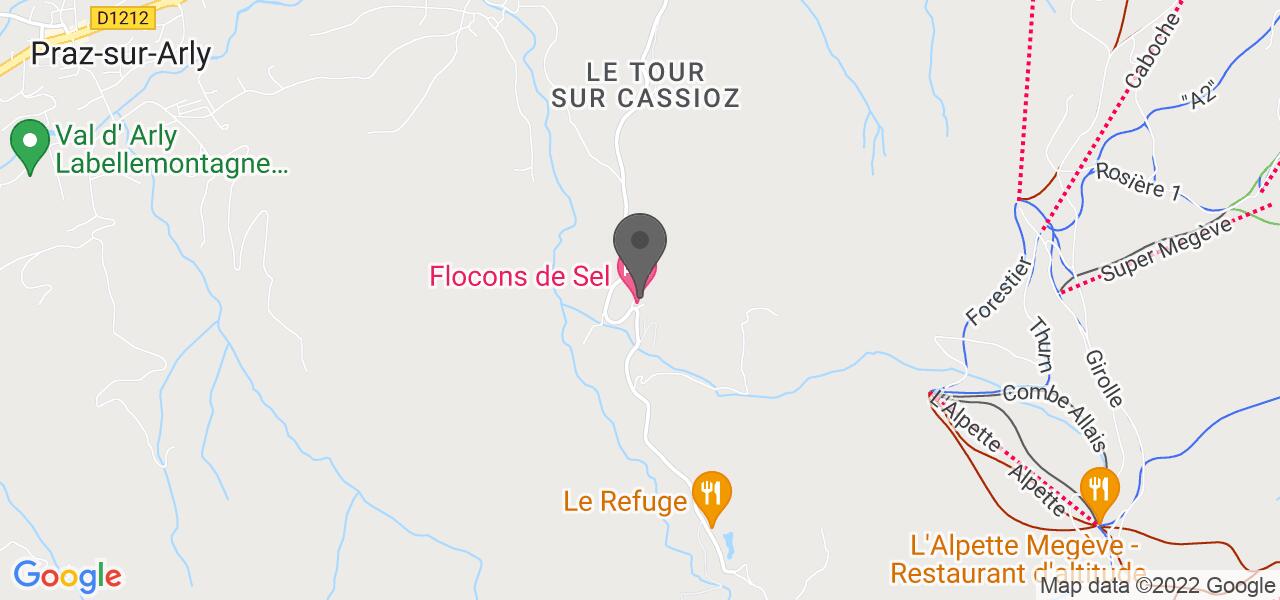 Plan d'accès — Flocons de Sel